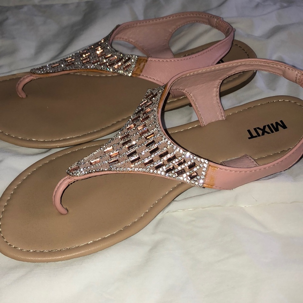 Sparkly formal flats